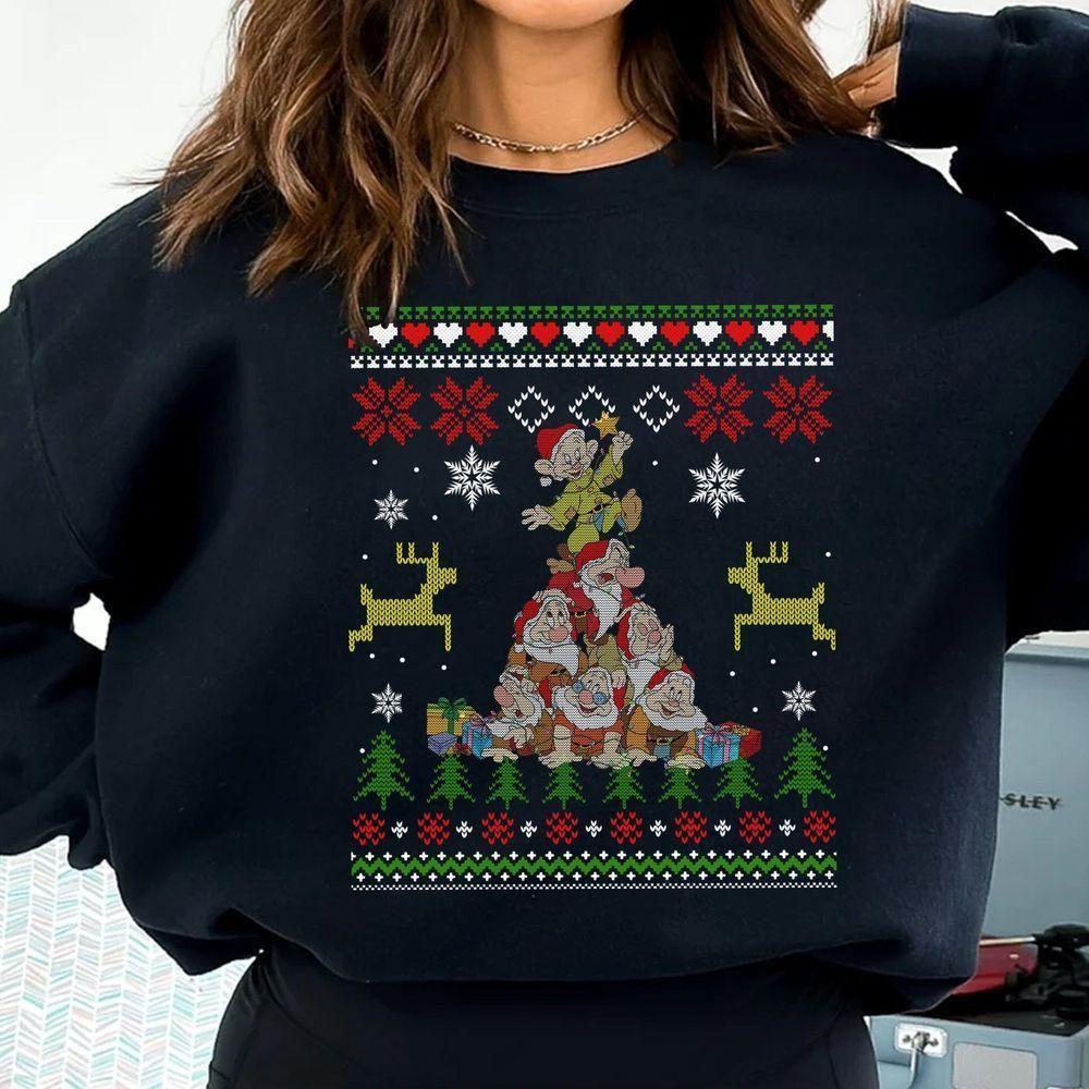 Seven Dwarfs Christmas Ugly Disney Vuitino Shirt Seven Dwarfs Christmas Ugly Disney Vuitino Shirt